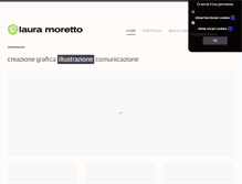 Tablet Screenshot of lauramoretto.it